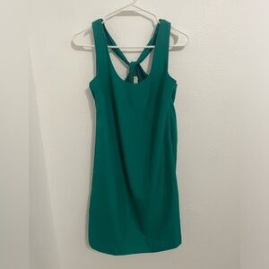EUC J. Crew Green Racerback sheath dress, Size 4